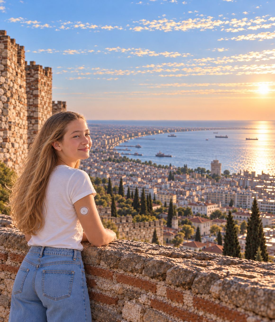 Γονιός και παιδί σε ένα ήρεμο πρωινό στην κουζίνα